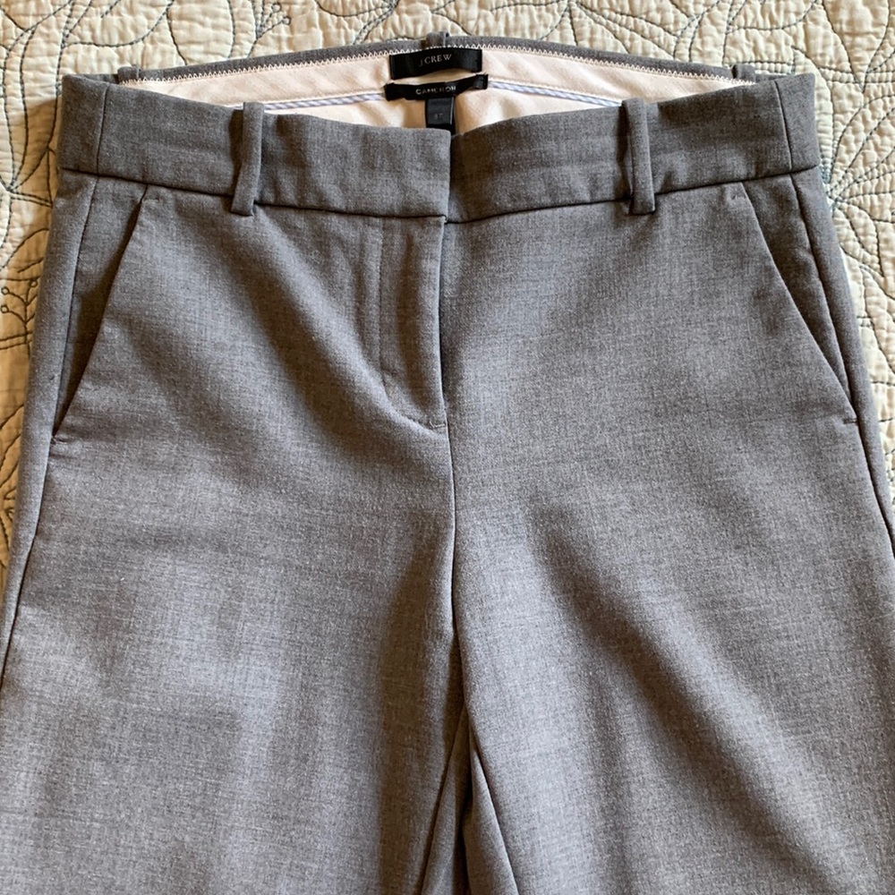 J Crew Cameron pant grey 6T